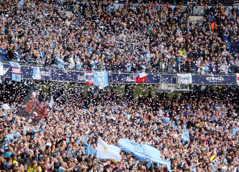 REVOLUTION: City’s fans have been enjoying a taste of the big time in recent years