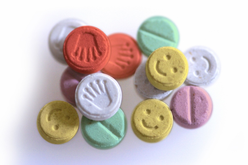 HAZARDOUSLY COLOURFUL: Ecstasy tablets come in a variety of jazzy shapes and colours, which are dangerously appealing to young people