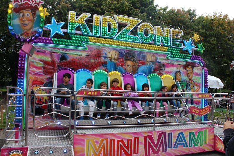 FUN TIMES: There will plenty of activities and rides to keep children happy throughout the day