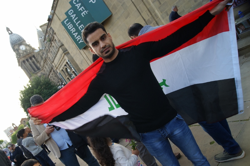 IRAQ IS MY HEAVEN: PHD student Hayder Arkawazi wants to return to his home country one day and is hoping to bring the knowledge he has gained from his studies in the UK back to help the people of Iraq