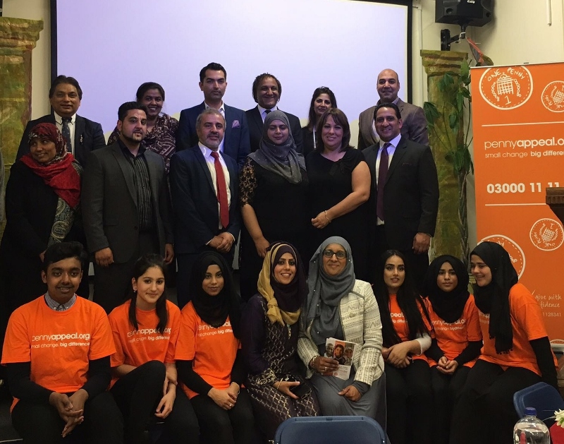 ENDING A FAST: The iftar brought together people from all faiths and backgrounds in Batley