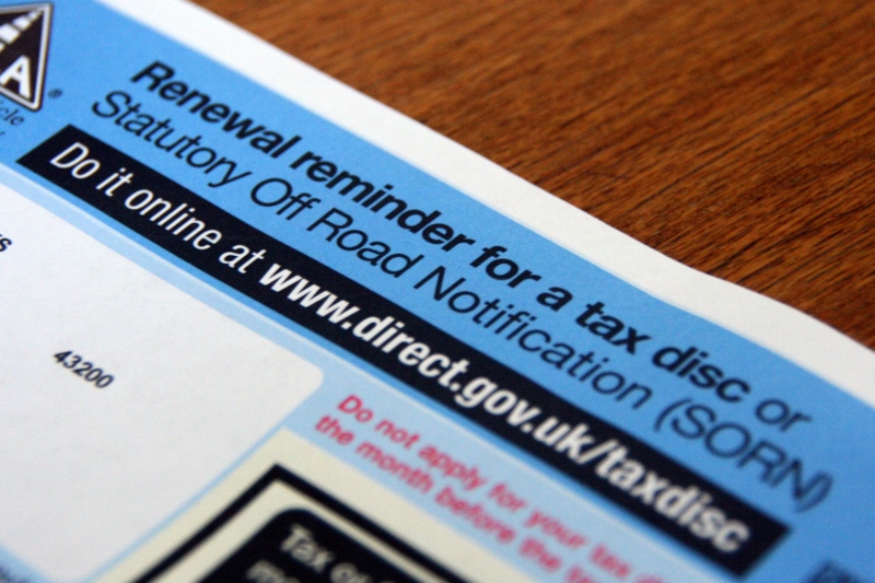 Accounts show huge loss in revenue following tax disc abolition