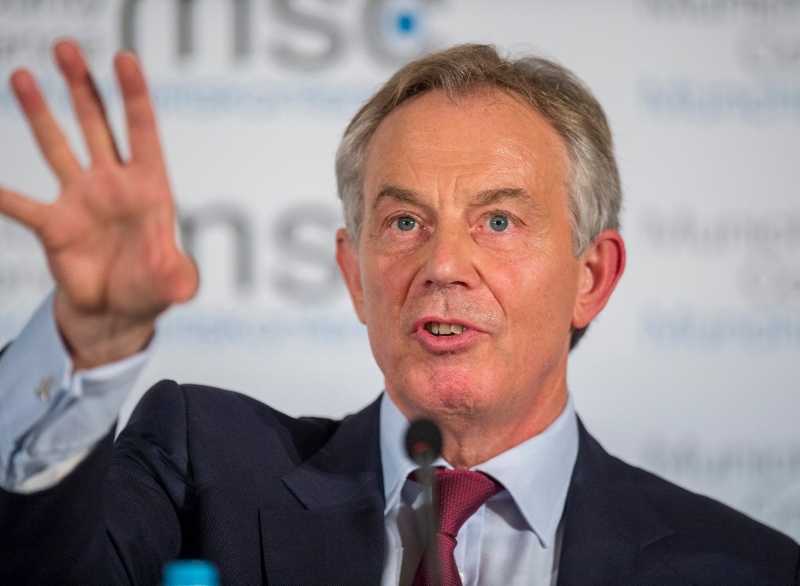 POLITICAL LEADER: Calls have been made for Tony Blair to be tried as a war criminal