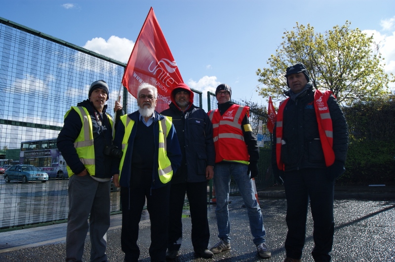 DISMISSAL: Some bus drivers were going to be dismissed for legitimate trade union activity