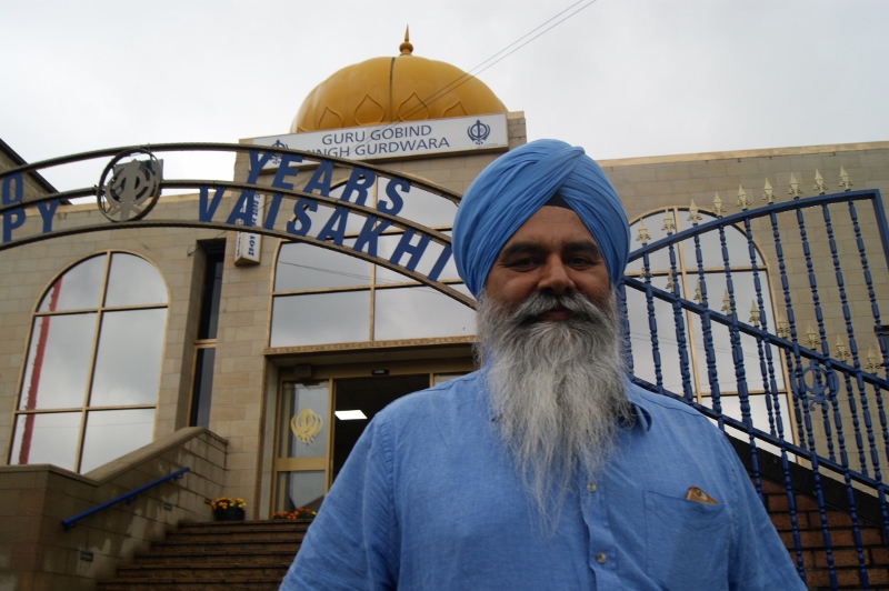RESPECT: President of the Guru Gobind Singh Gurdwara, Ranbir Singh Rai, says police have learned some important lessons about the Sikh faith and thanked them for their support