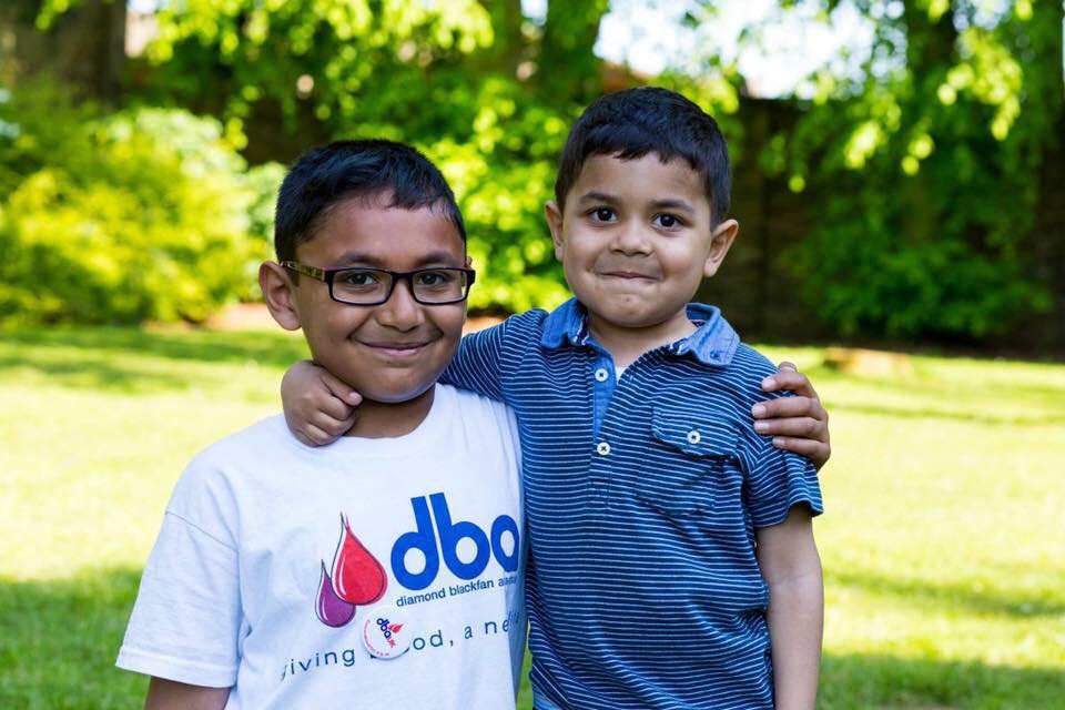 BRAVE: The Patel brothers have been incredibly brave and now Yahya (on the right) has a better quality of life