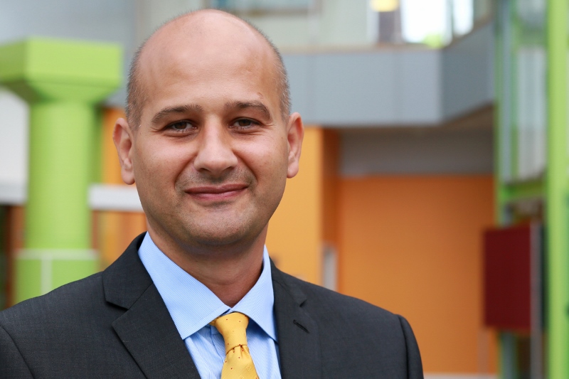 FOUNDING DEAN: Professor Irani has previously helped guide Brunel University to the title of ‘Business School of the Year’ and hopes to achieve a similar success in Bradford