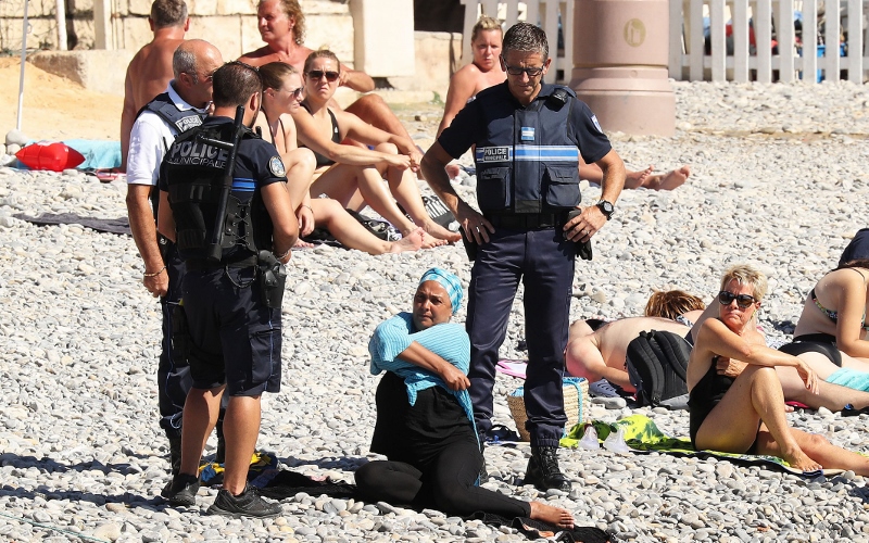 NEW RULES: The former French president, Nicolas Sarkozy, has branded the full-body burkini swimsuits, worn by some Muslim women, a ‘provocation’ that supports radicalised Islam