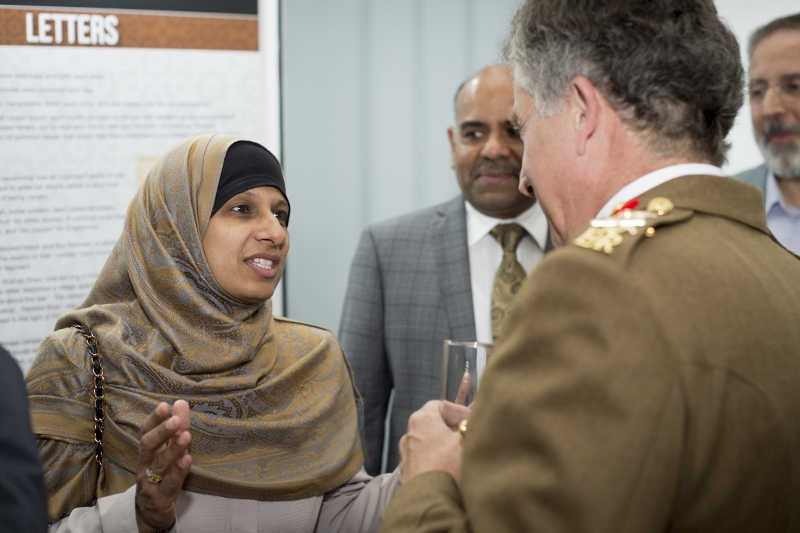 CAREER OPPORTUNITIES: General Sir Nick Carter met with young Muslims to encourage them to join the army