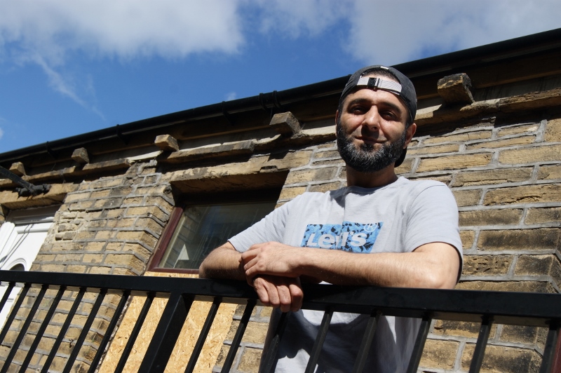 NEIGHBOURHOOD HERO: Arshad Khan rushed to the rescue of his neighbour after noticing a fire beneath his flat