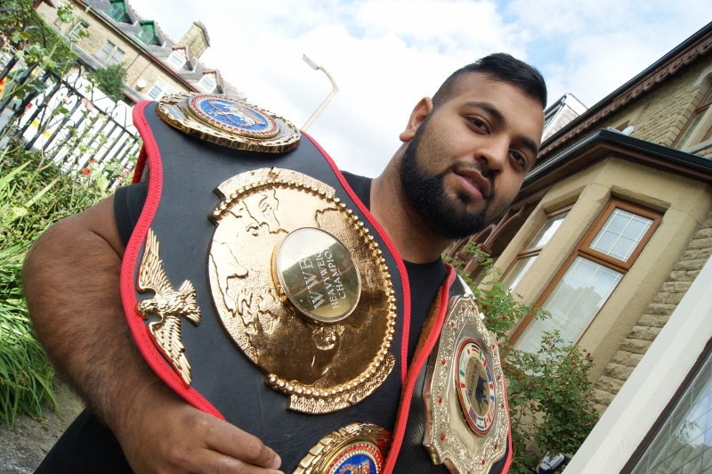 WORLD CHAMP: Umar Khan was named the World Heavyweight Beeni Champion after an exhausting three-and-a-half-year competition