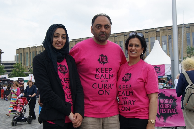 READY FOR LAUNCH: Zulfi Karim (centre) says the festival will cater for all families