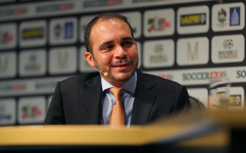 QUESTIONING: Prince Ali of Jordan says he is ‘perplexed’ at FIFA’s decision to disband their anti-racism programme