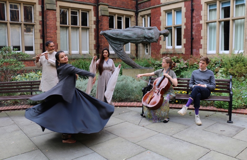 PERFORMANCE TIME: SAA-uk will put on a unique outdoor performance in response to a famous sculpture at the University of Leeds