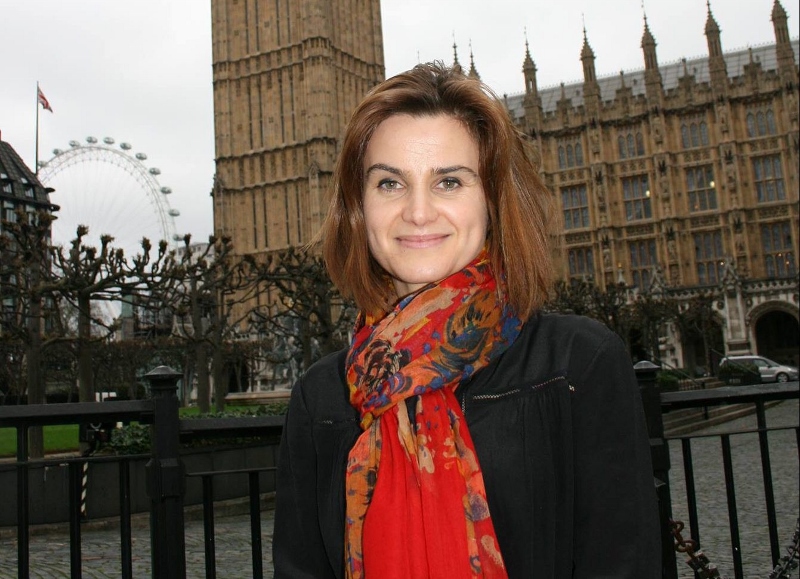 TRAGIC: Batley and Spen MP Jo Cox was killed after being shot and stabbed in Birstall earlier this year
