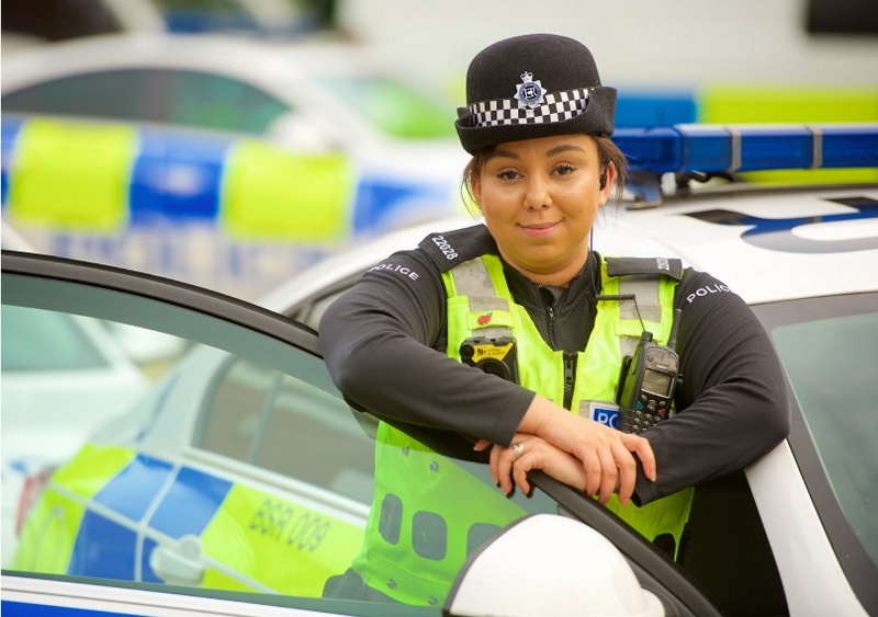 RESPONSIBILITY: Maya Ellis-Mayes has always dreamed of becoming a police officer