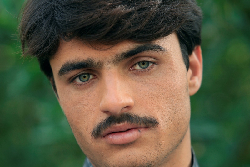 JUST MY CUPPA TEA: Arshad Khan has found modelling work after his picture went viral on Instagram