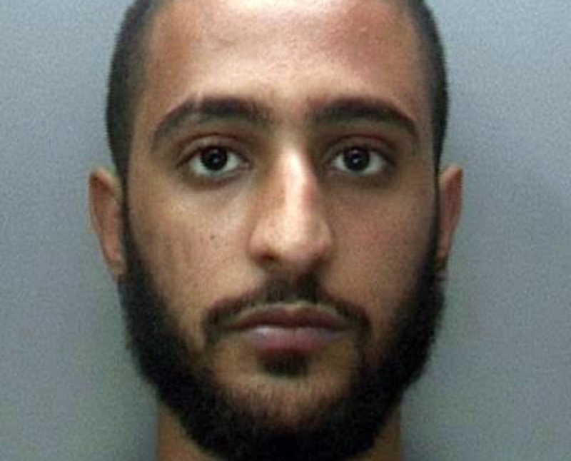 GRINNING THUG: Three of the country’s most senior judges rejected Hassan Ali’s appeal bid