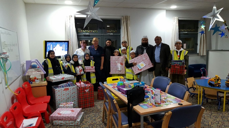 KIDS FOR KIDS: The students hoped their gifts would put a smile on the faces of the children in hospital