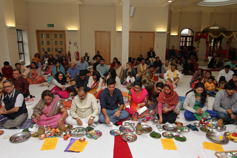 FESTIVITIES: Diwali was celebrated by both young and old throughout the UK