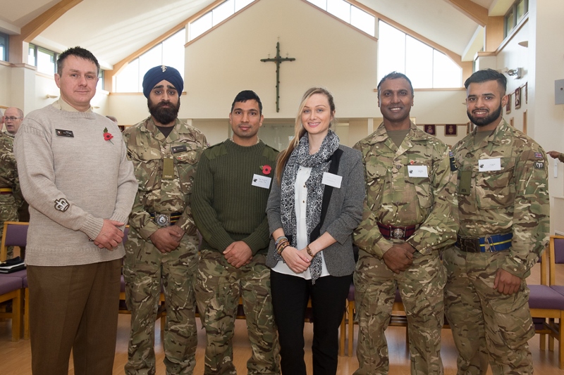UNITED: Speakers from across the British Army joined ‘forces’ last weekend to discuss the importance of understanding the role faith