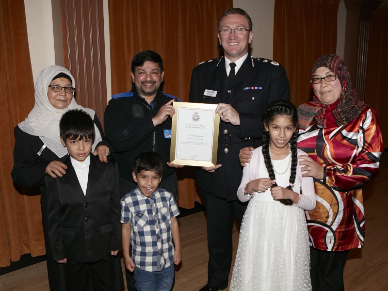 TWICE COMMENDED: Ahmed Farooqi has been recognised for his work around community cohesion in Manchester