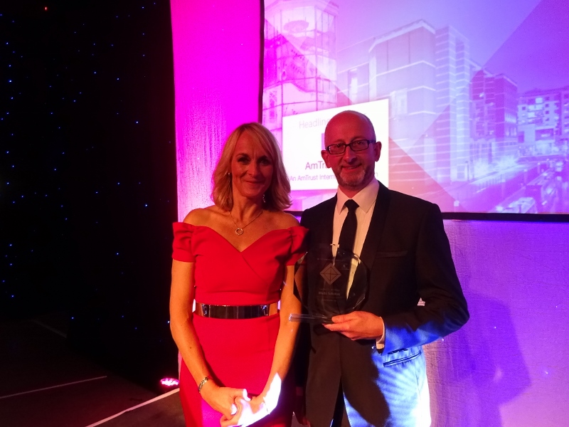 ACCOLADES: Blacks Solicitors scooped up Best Law Firm for the second time in four years at the 2016 YLAs, pictured are Chris Allen and Louise Minchin