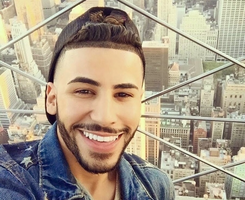 PLANE DEPARTURE: Adam Saleh was taken off the London-New York flight after complaints from fellow passengers