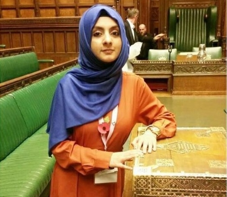 IN THE COMMONS CHAMBER: Last month, Muzdalfa made Leeds proud with a rousing speech about racism and Islamophobia which received a standing ovation