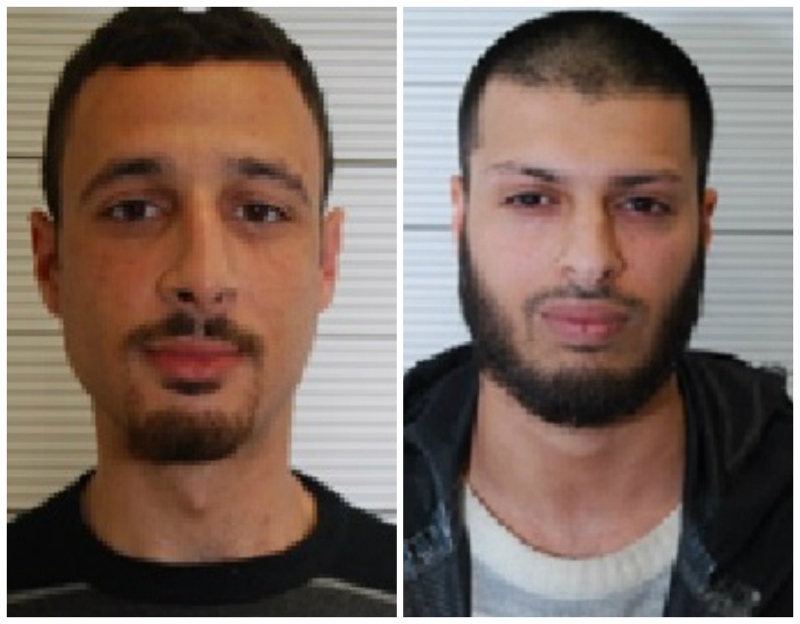 AWAITING SENTENCING: Zakaria Boufassil and Mohammed Ali Ahmed will be handed prison terms after being convicted of terrorism-related charges
