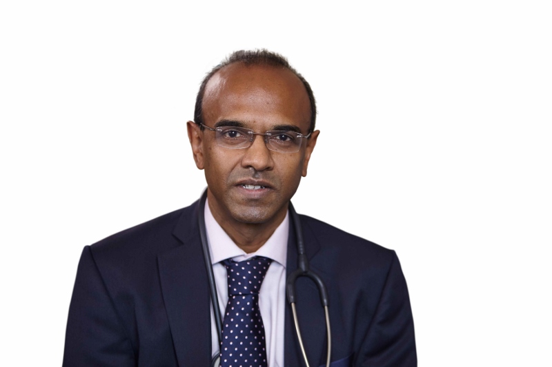 BE CLEAR ON CANCER: 50-year-old GP, Dr Girish Patel is fronting a campaign developed by Public Health England and Cancer Research UK