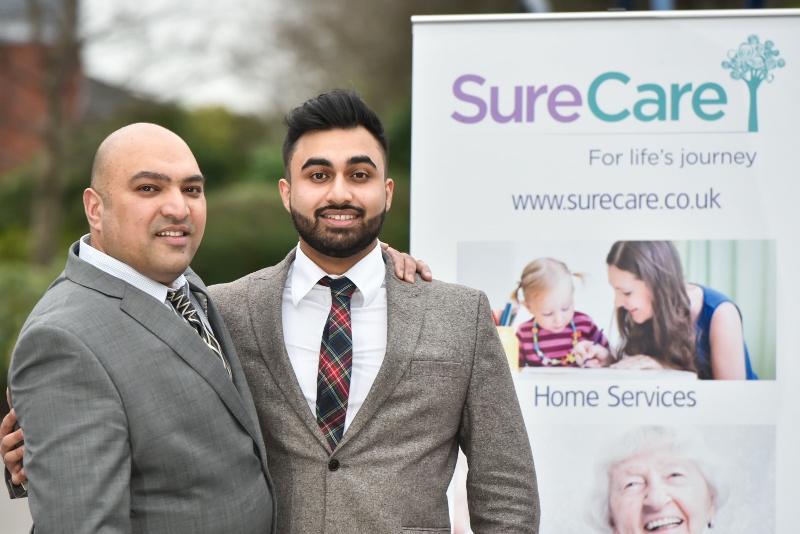 DYNAMIC DUO: Family-orientated Manjinder and son Karun are passionate about offering the best care in Leeds