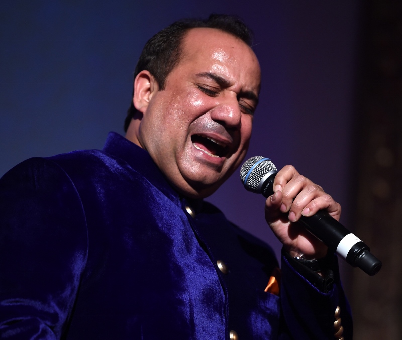 PERFORMANCE: Rahat Fateh Ali Khan showcased his voice to The Royals