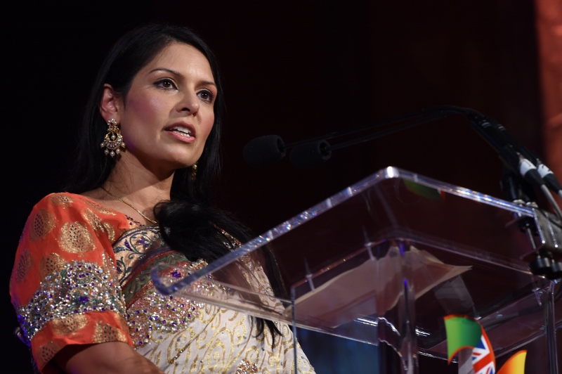 SPEAKER: Secretary of State for International Development Priti Patel MP