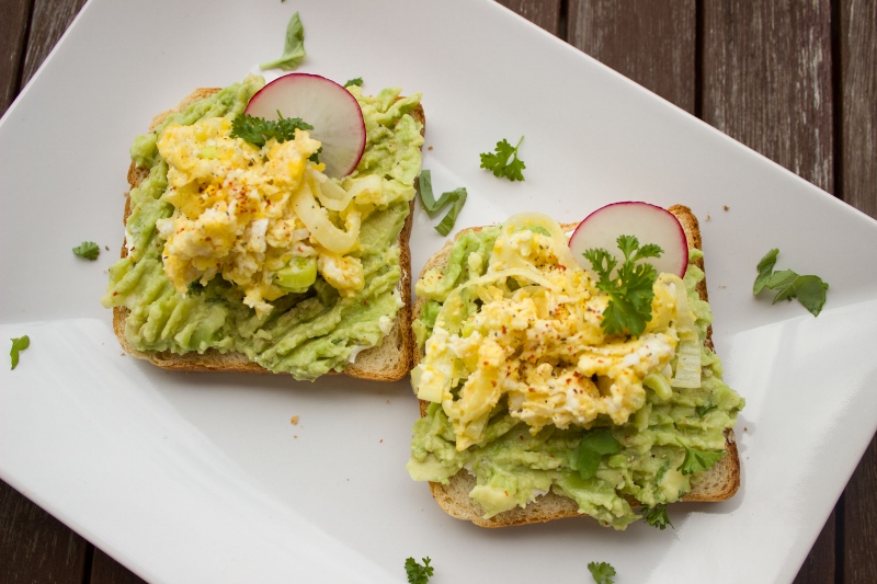 SUPER FOODS: Avocado is a delicious choice to top your toast