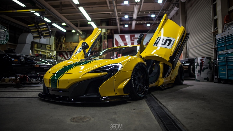 LIBERTY WALK: The famous tuners will be handing a UK debut to its stunning McLaren 650S at The London Motor Show