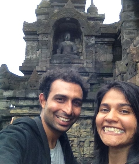 At Borobudur – Java, Indonesia