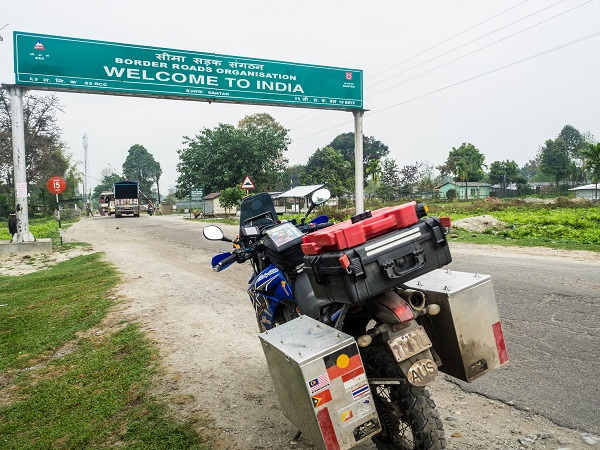 Entering the India, the Motherland