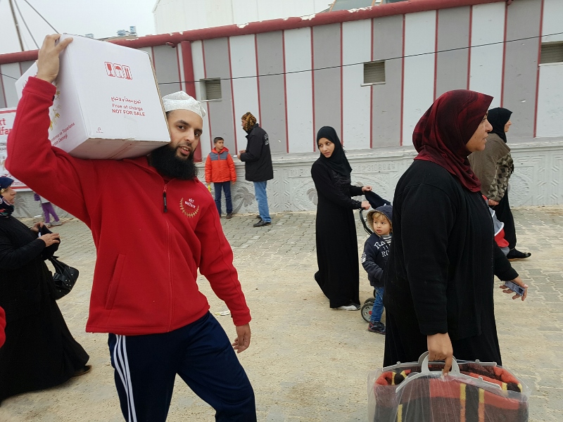 GOOD SAMARITAN: Nazim Ali will be travelling to the Turkish-Syrian border with SKT Welfare to deliver food parcels to starving families