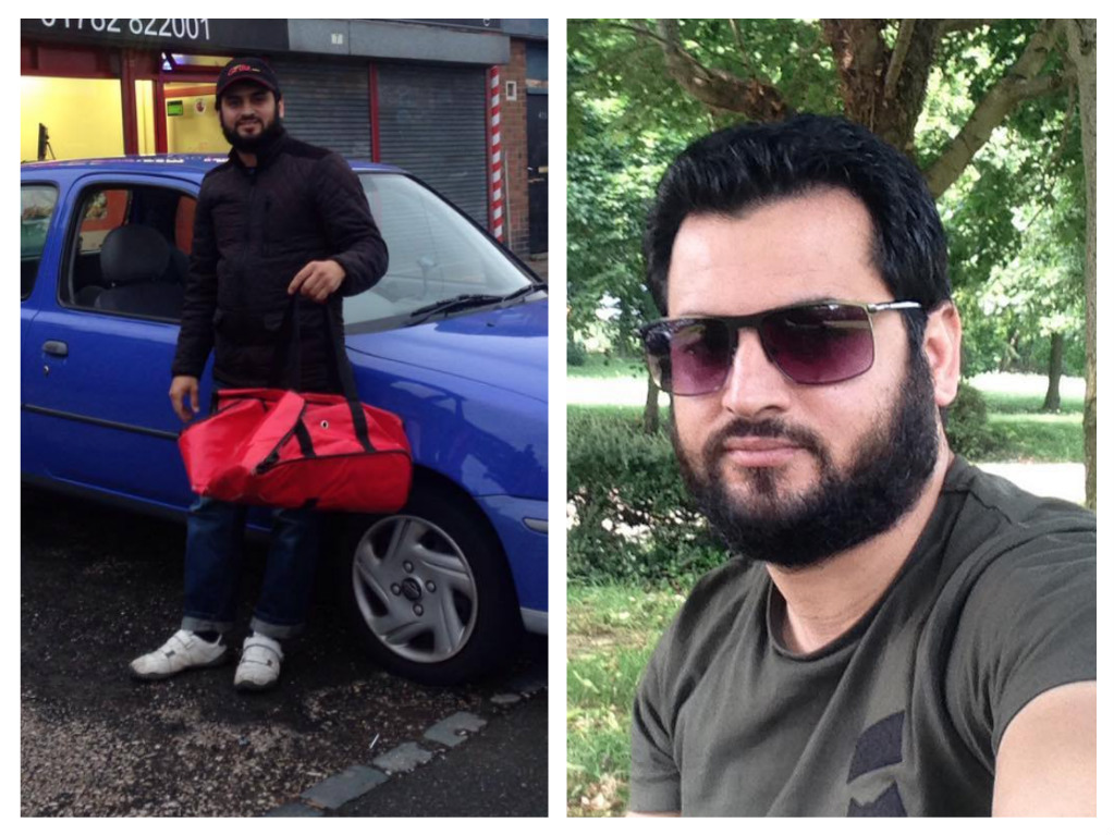 GOOD SAMARITAN: Peshraw Ahmed found a lost wallet whilst out on his delivery job