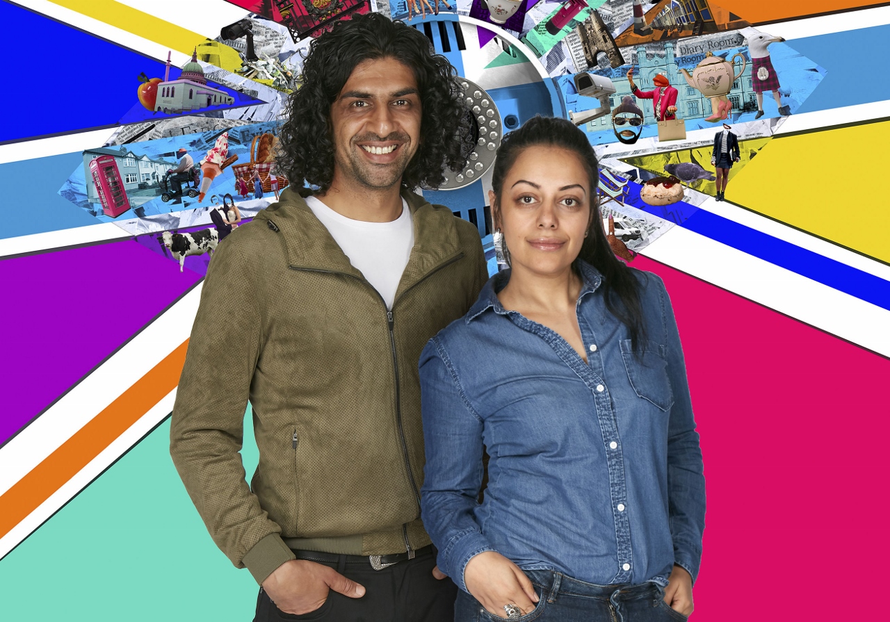 FAVOURITES: Married couple, Imran - a Muslim and Sukhvinder - a Sikh, came up against adversity as their families opposed them being together