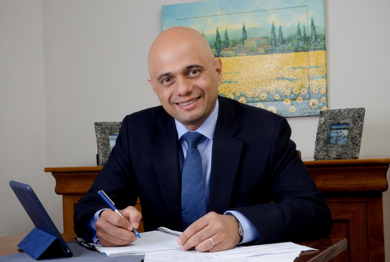 SUPPORTIVE: Communities Secretary Sajid Javid says “enough is enough”