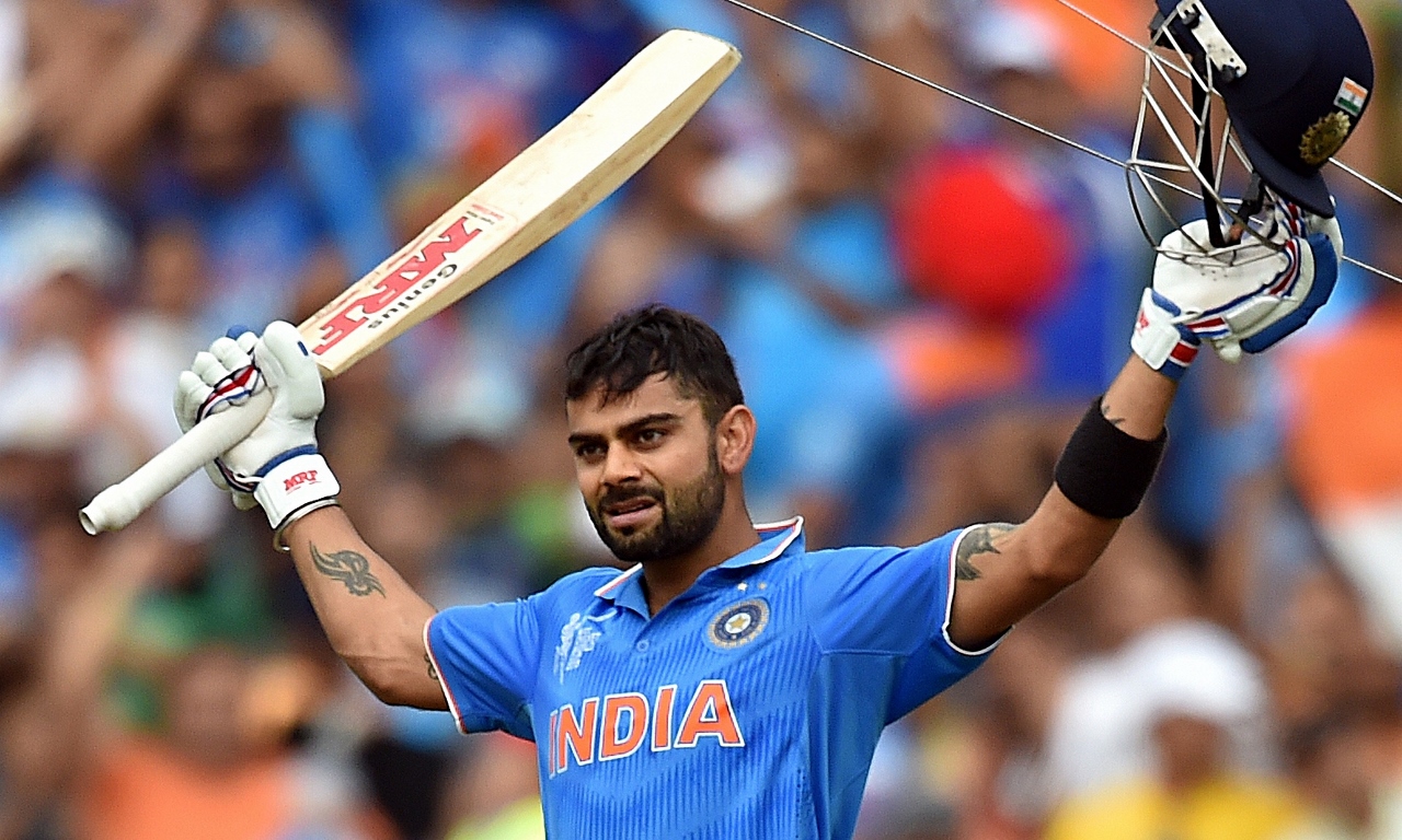 INCREDIBLE: Virat Kohli basks in glorious century