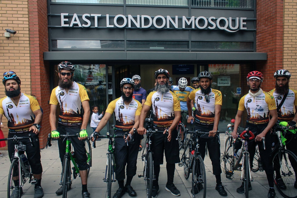 CYCLISTS ASSEMBLE: Hajj Ride group ready for epic vogue