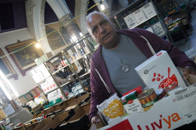 UNSUNG HERO: Lashman Singh has been working with charities for over 24 years and is the founder of the Bradford Metropolitan Foodbank