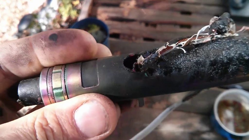 Asian Express Newspaper - E-cigarette battery explosion