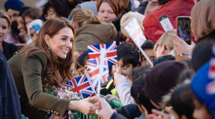 Dhols, buntings and Union Jacks warmly welcome the Duke and Duchess of Cambridge to Bradford