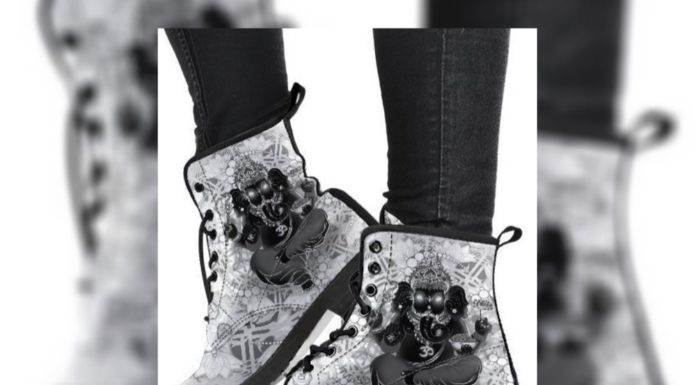 Ganesha combat boots raise uproar