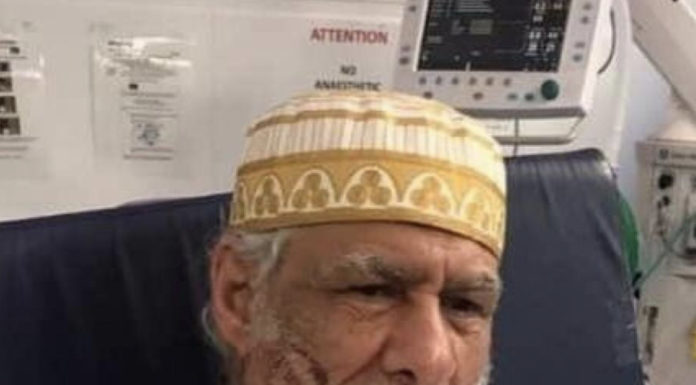 Stabbed mosque leader says “nothing will ever stop me from praying”