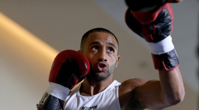 READY: Boxer Kid Galahad on course to challenge for the IBF featherweight title